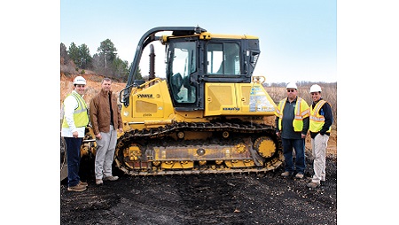 Dozers are having undercarriage installed to better serve